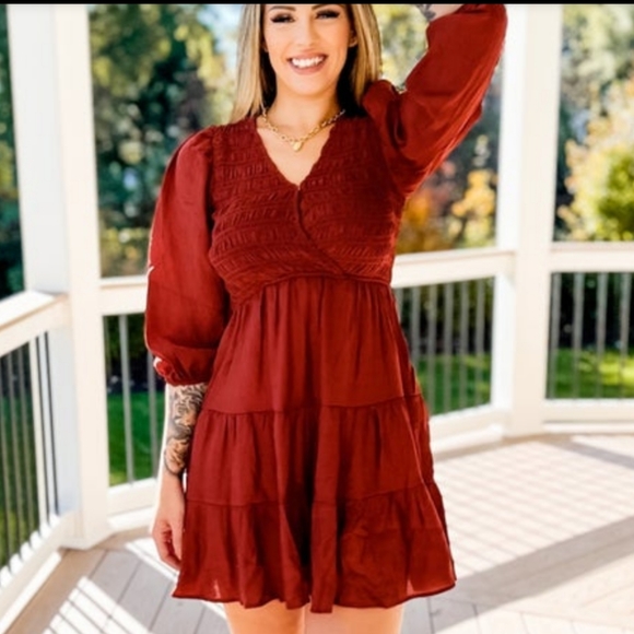 NWT Blu Pepper dress size Medium. - Picture 2 of 5